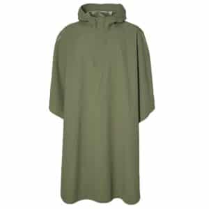 Basil poncho Hoga unisex Olive Green one size