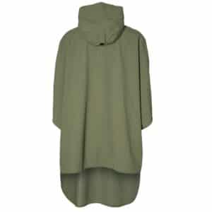 Basil poncho Hoga unisex Olive Green one size