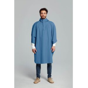 Basil poncho Hoga unisex Horizon Blue one size