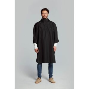 Basil poncho Hoga unisex Jet Black one size