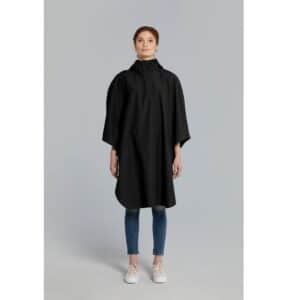 Basil poncho Hoga unisex Jet Black one size