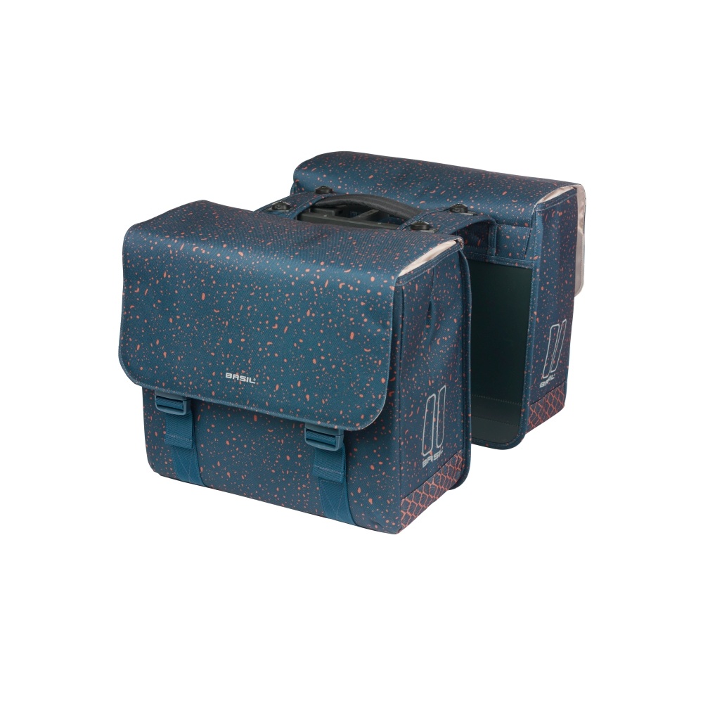 Basil Flair Dubbele Fietstas MIK Basil Flair Dubbele Fietstas MIK