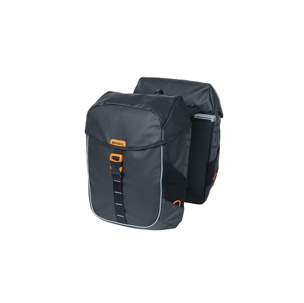 Basil Miles Dubbele Fietstas MIK Basil Miles Dubbele Fietstas MIK