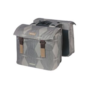 Basil Elegance Dubbele fietstas MIK