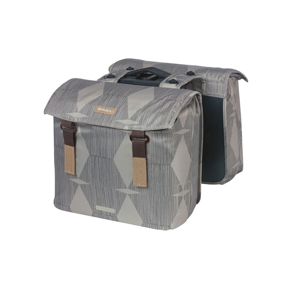 Basil Elegance Dubbele fietstas MIK Basil Elegance Dubbele fietstas MIK