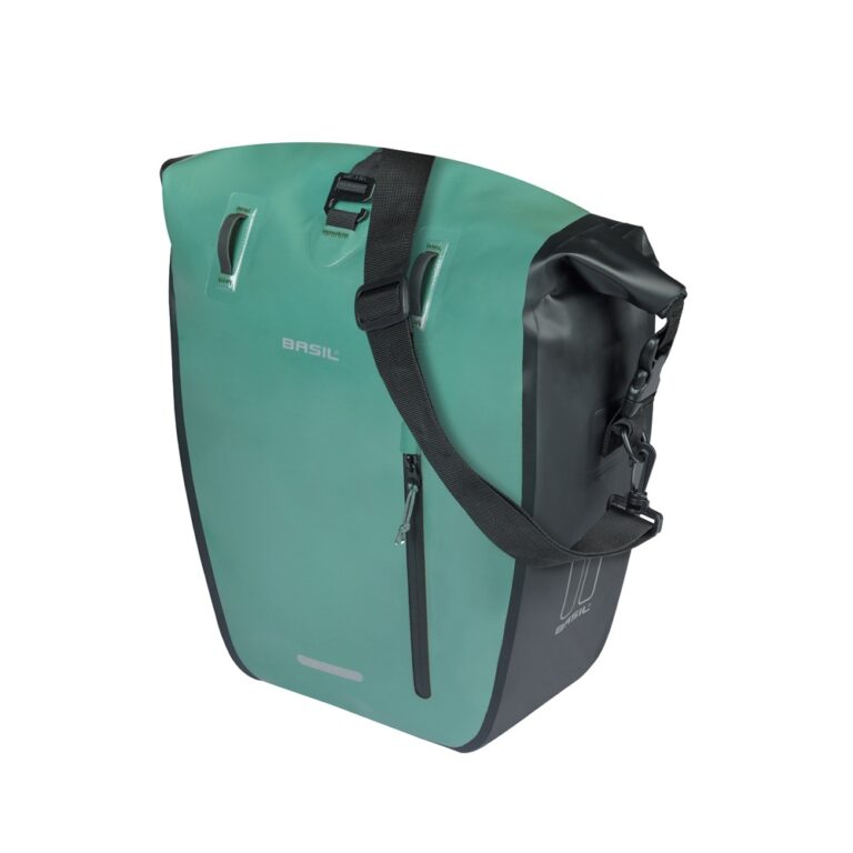 Basil Rivo L Enkele Fietstas MIK Hooks