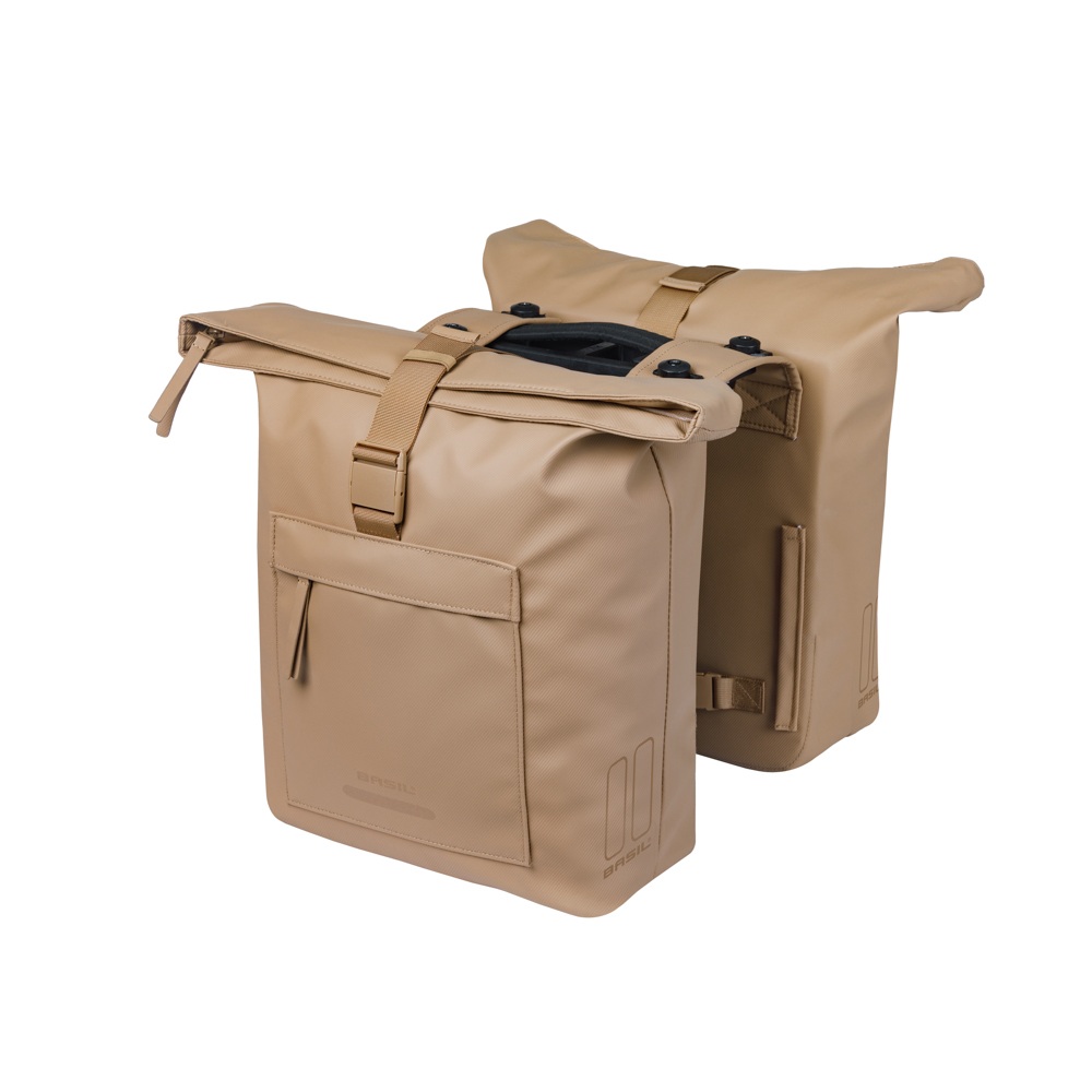 Basil Brooklyn Dubbele Fietstas MIK